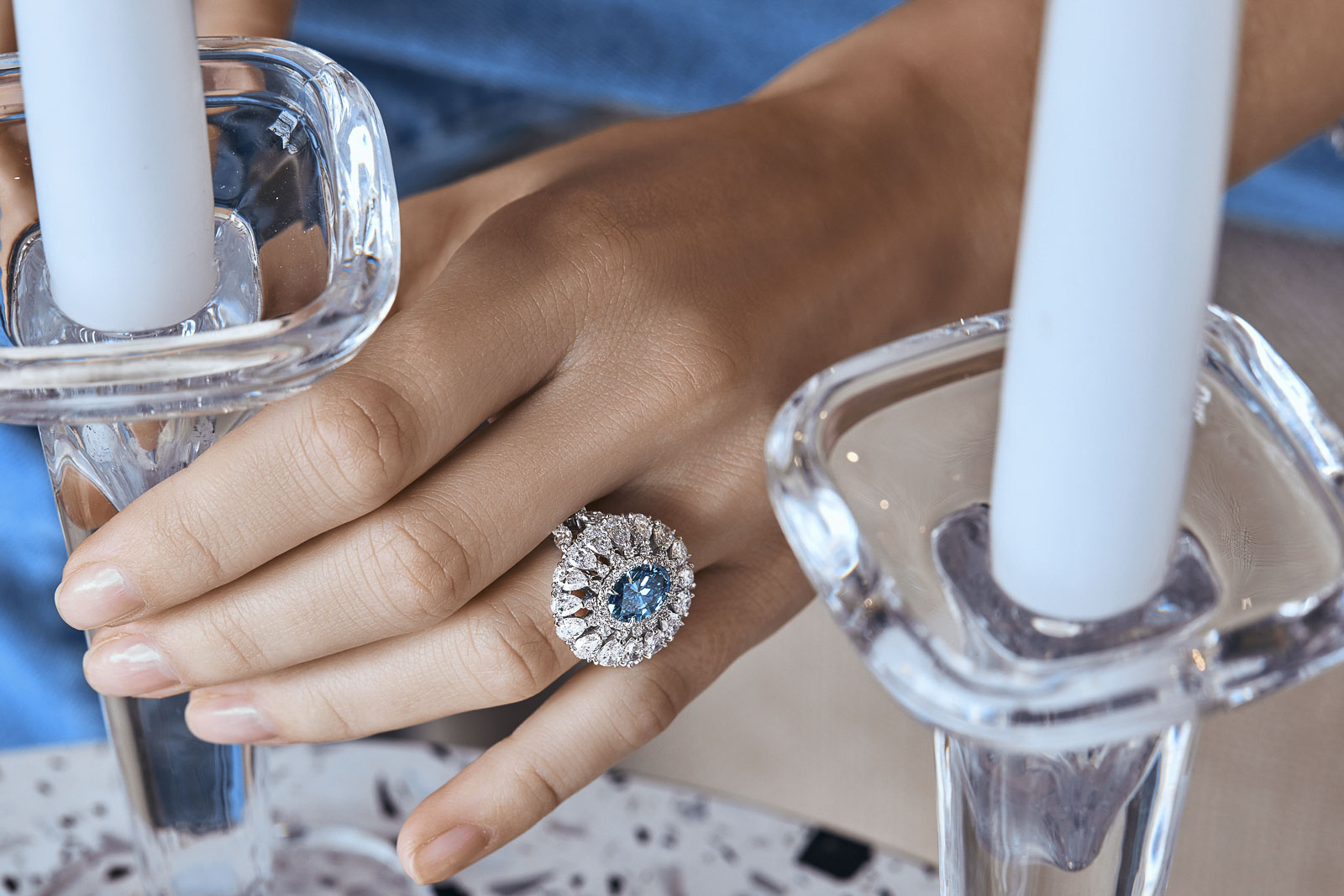 Jewelry advertising campaign — luxury jewelry photography by Utopia Milano Production, Milan
