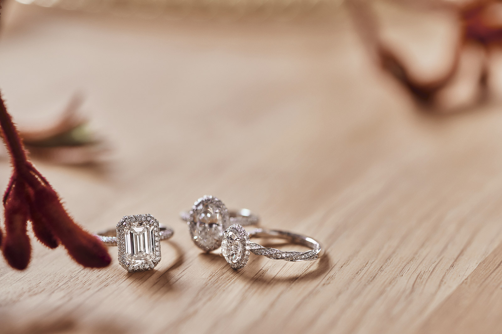 Jewelry advertising campaign — luxury jewelry photography by Utopia Milano Production, Milan