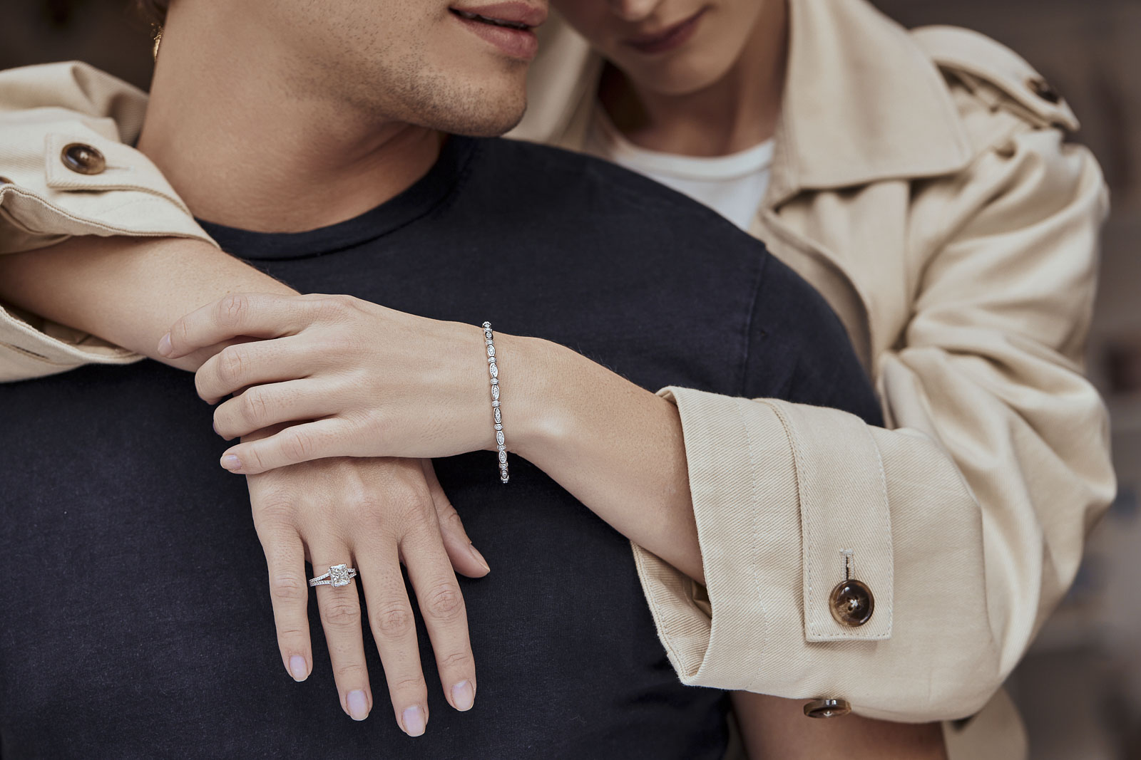 Jewelry advertising campaign — luxury jewelry photography by Utopia Milano Production, Milan