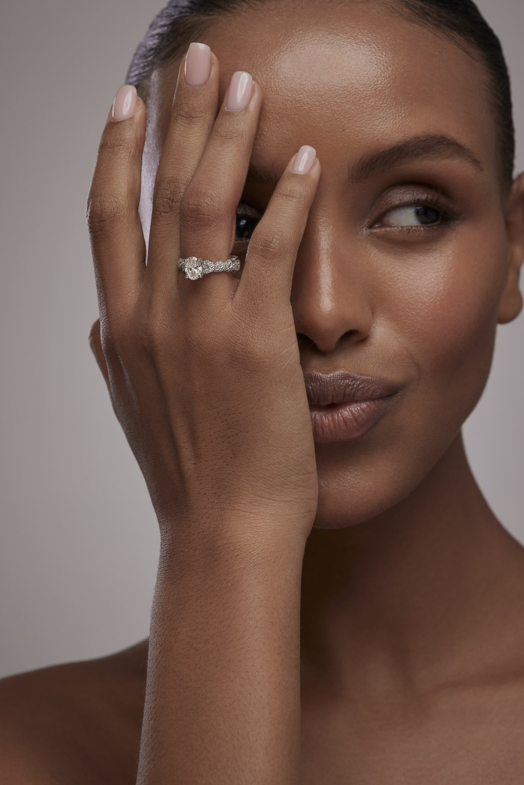 Jewelry advertising campaign — luxury jewelry photography by Utopia Milano Production, Milan