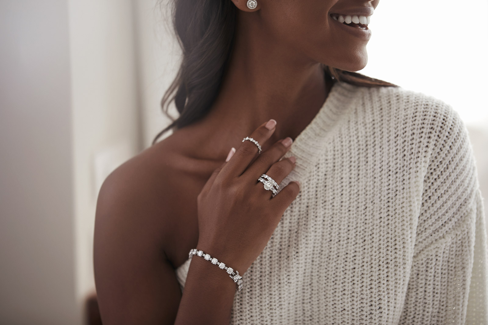 Jewelry advertising campaign — luxury jewelry photography by Utopia Milano Production, Milan
