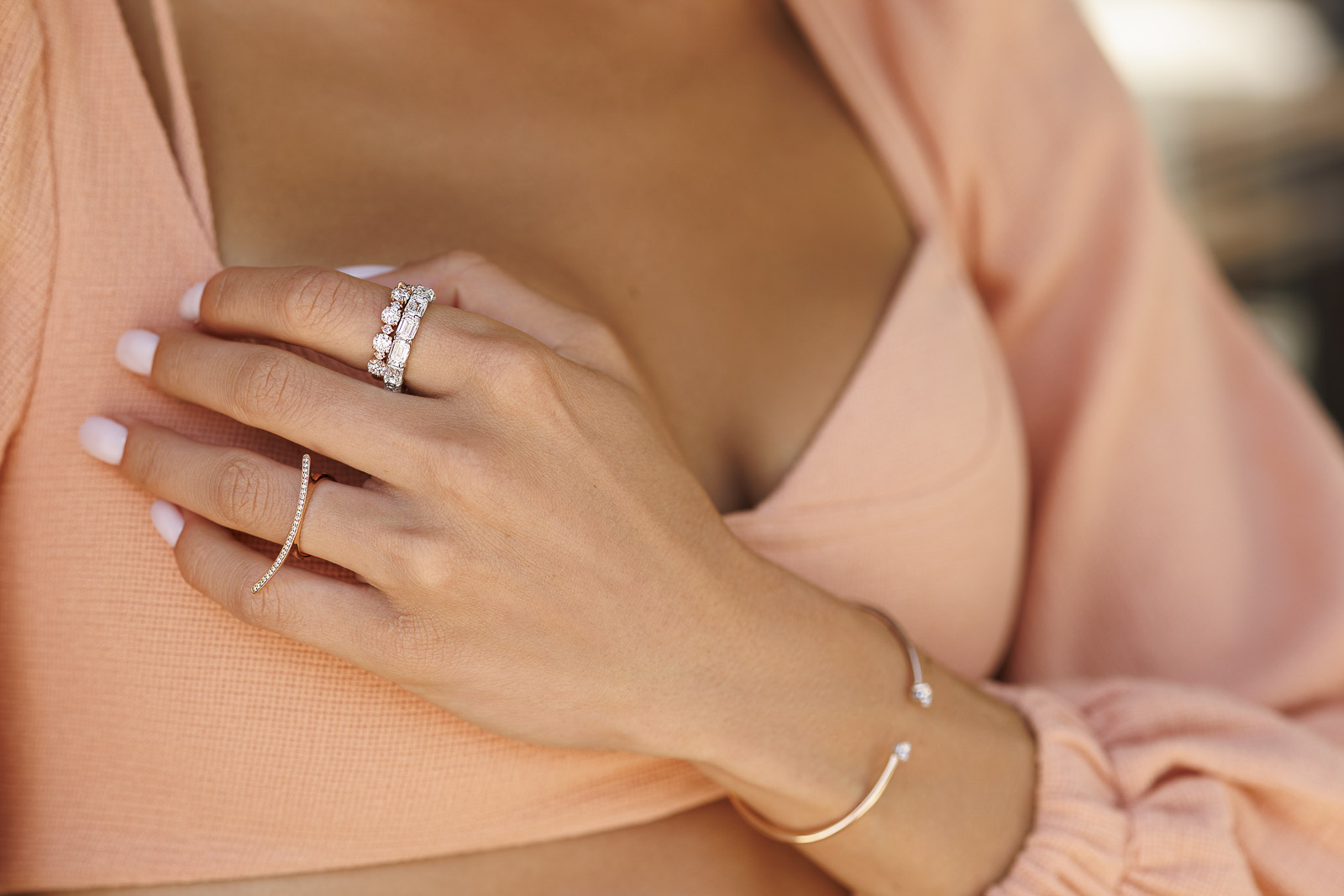 Jewelry advertising campaign — luxury jewelry photography by Utopia Milano Production, Milan