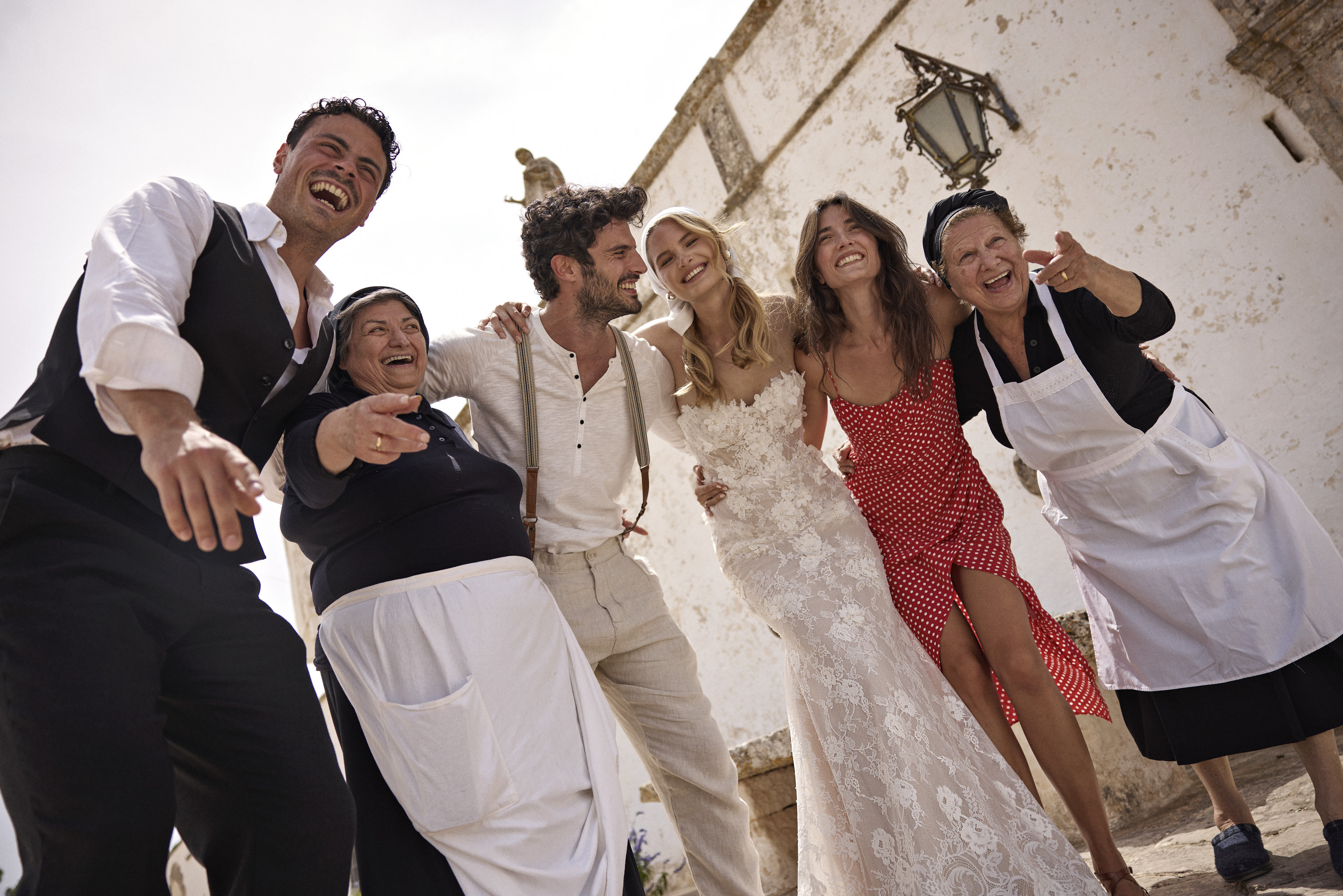 Wedding dress campaign for Love by Ricca Sposa SS25 — bridal photography by Utopia Milano Production, Milan