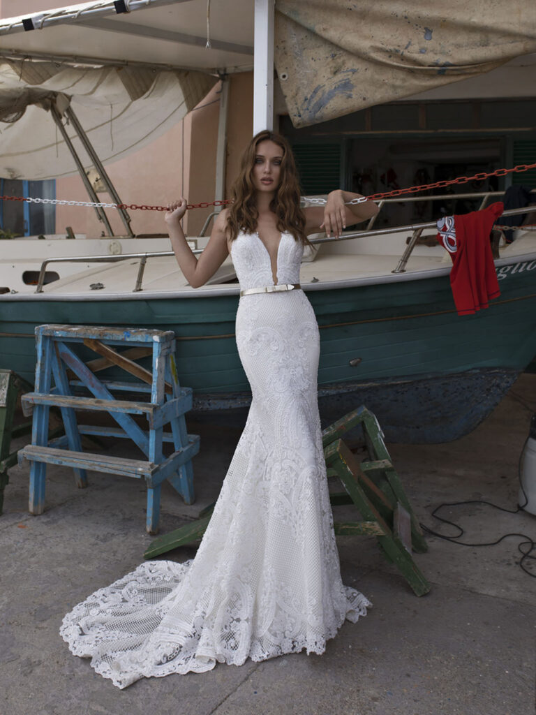 Wedding dress campaign for Maison Signore — bridal photography by Utopia Milano Production, Milan