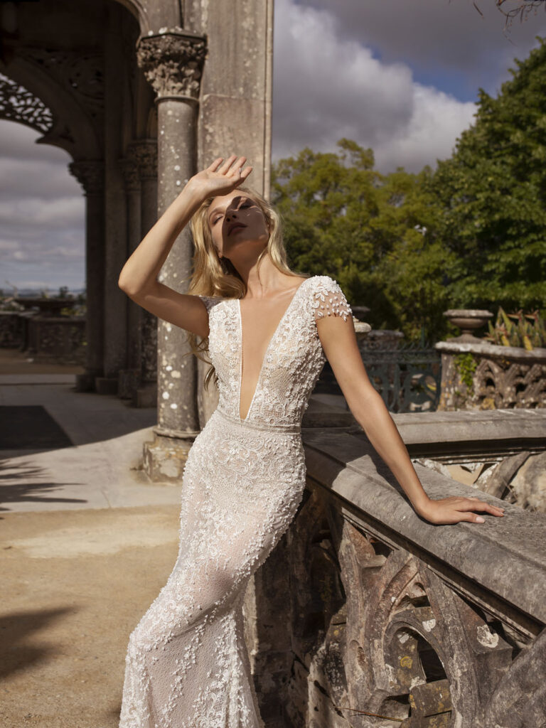 Wedding dress campaign for Eva Lendel — bridal photography by Utopia Milano Production, Milan