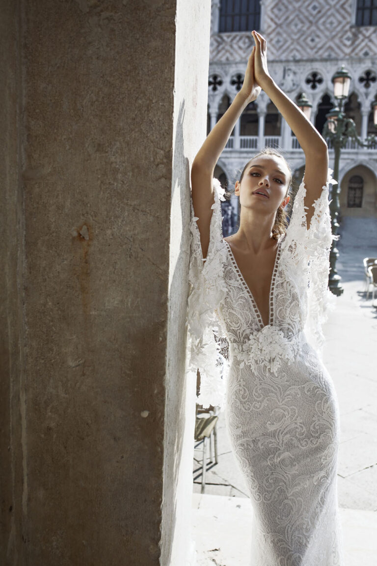 Wedding dress campaign for Passaro Sposa — bridal photography by Utopia Milano Production, Milan