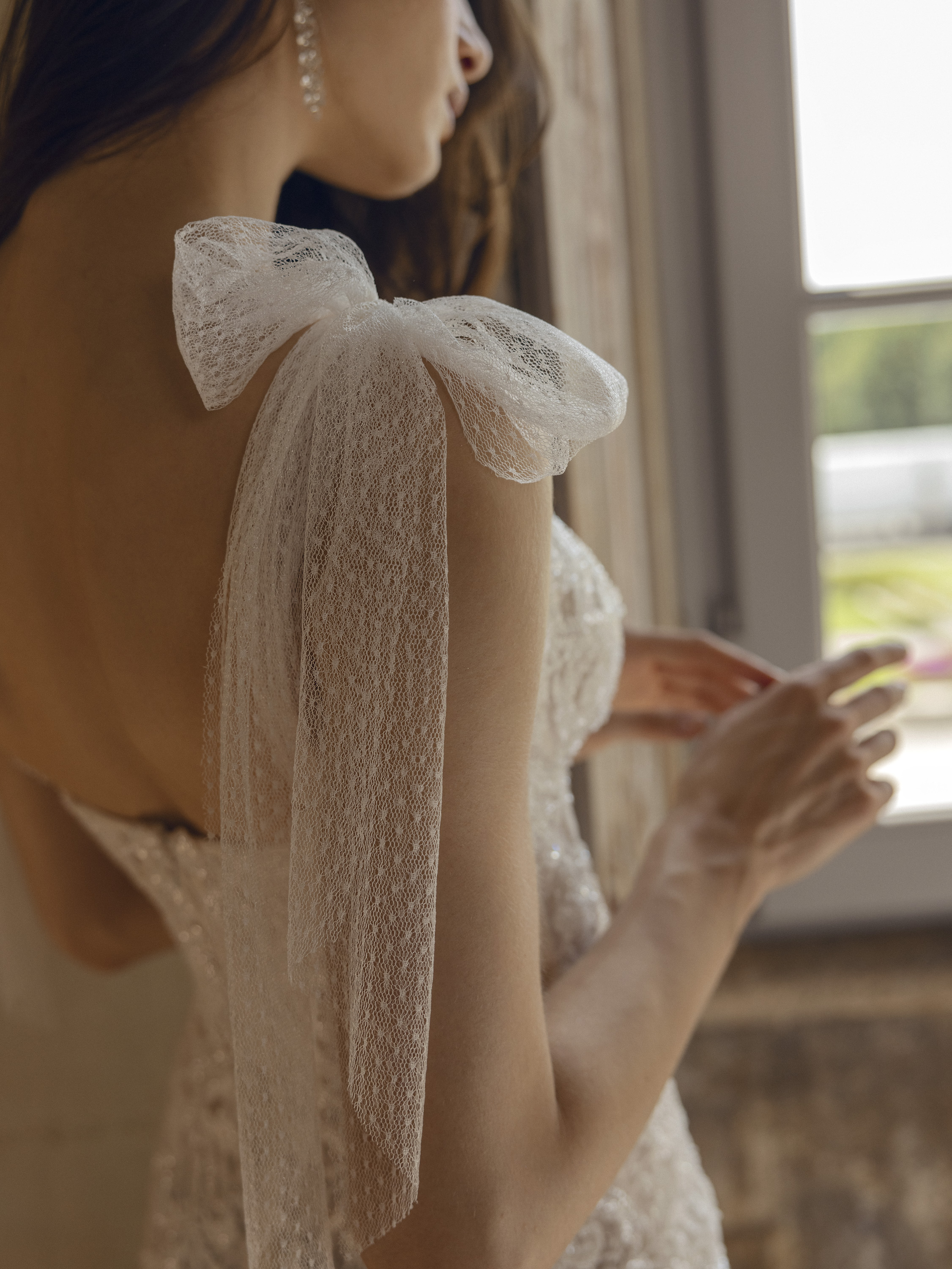 Wedding dress campaign for Ricca Sposa SS24 — bridal photography by Utopia Milano Production, Milan