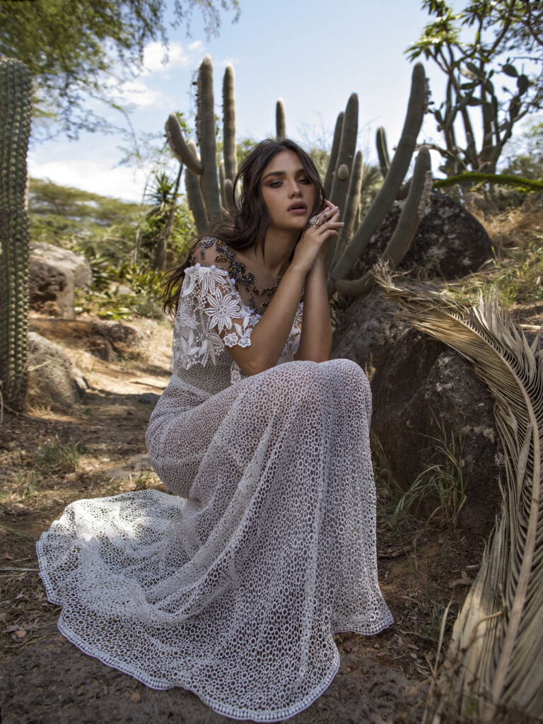 Wedding dress campaign for Rara Avis — bridal photography by Utopia Milano Production, Milan