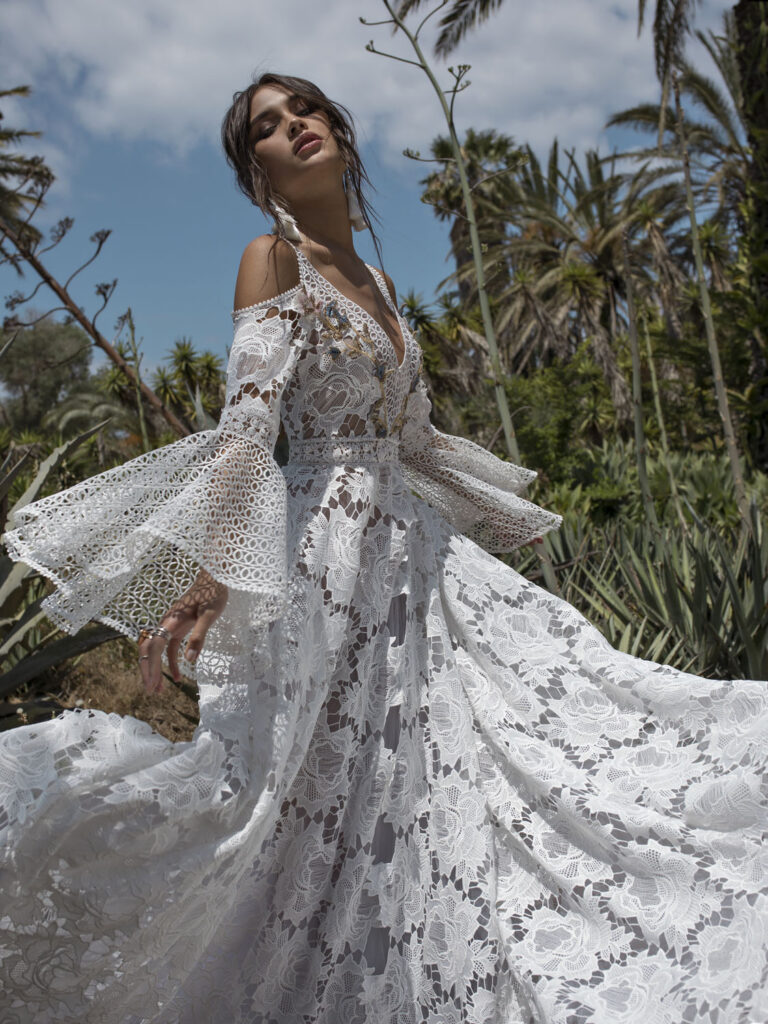 Wedding dress campaign for Rara Avis — bridal photography by Utopia Milano Production, Milan