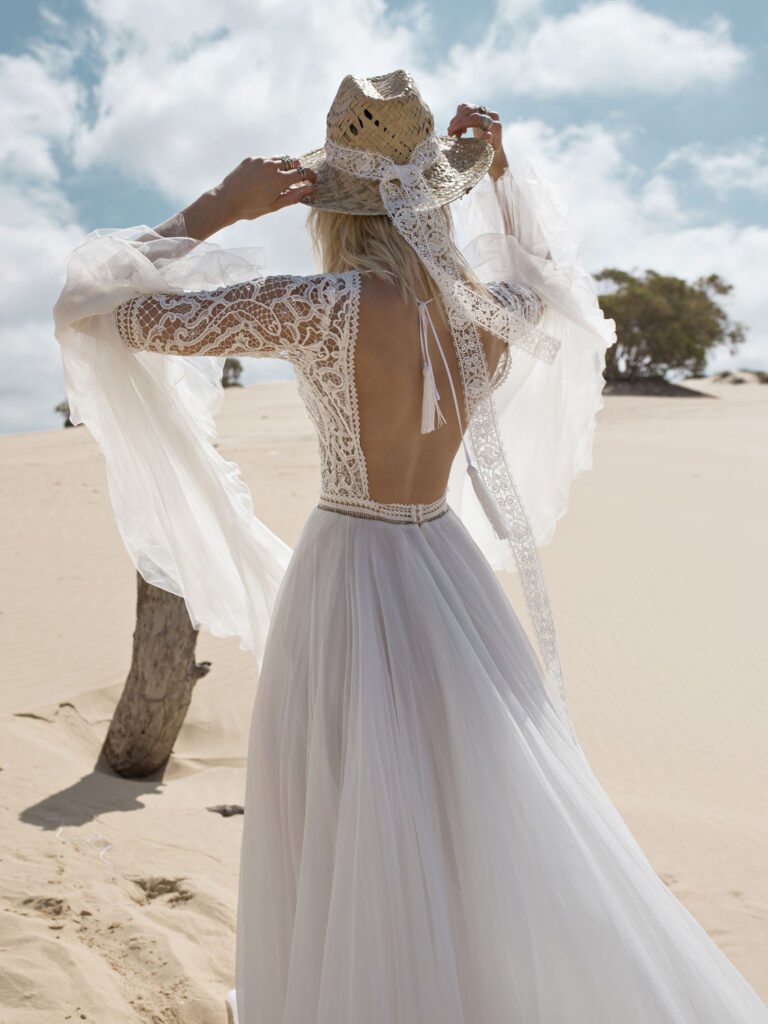 Wedding dress campaign for Rara Avis — bridal photography by Utopia Milano Production, Milan