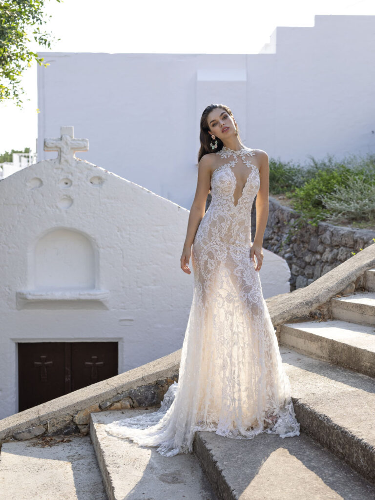 Wedding dress campaign for Lian Rokman — bridal photography by Utopia Milano Production, Milan