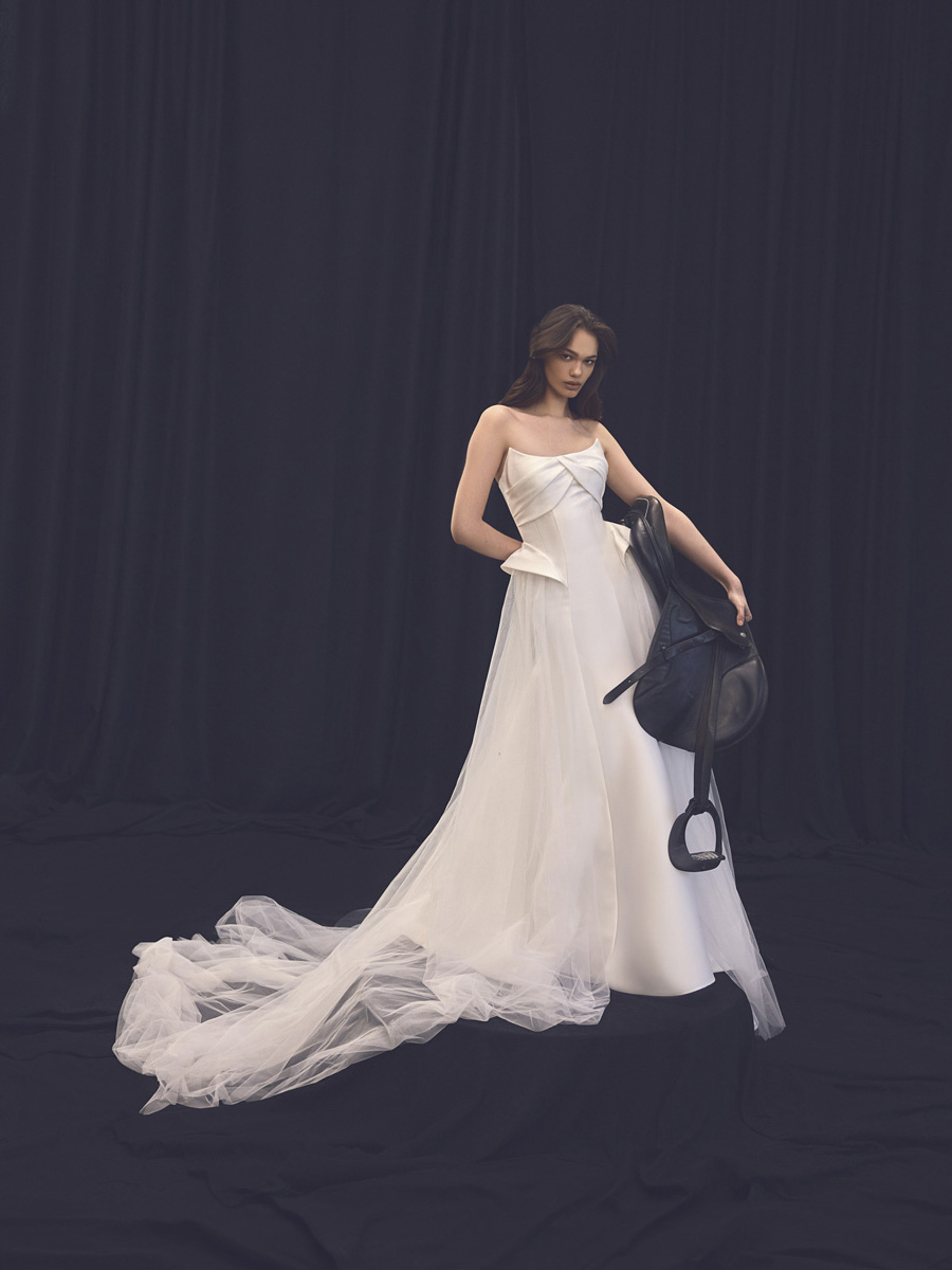Wedding dress campaign for Ricca Sposa FW25 — bridal photography by Utopia Milano Production, Milan